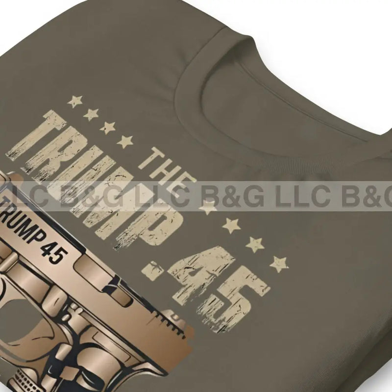 Trump 45 Gun Unisex t-shirt