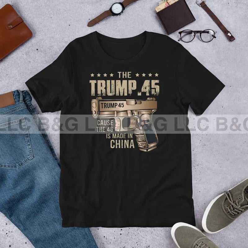 Trump 45 Gun Unisex t-shirt