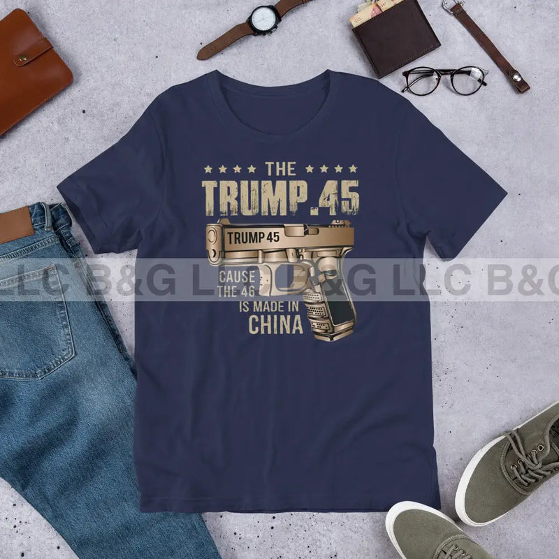 Trump 45 Gun Unisex t-shirt