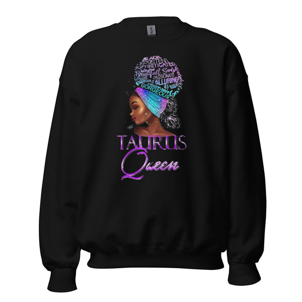 Taurus Queen Purple Unisex Sweatshirt
