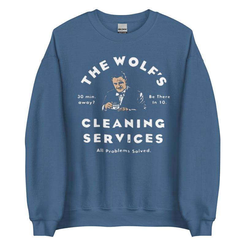 The Wolf's Cleaning Services Unisex Sweatshirt