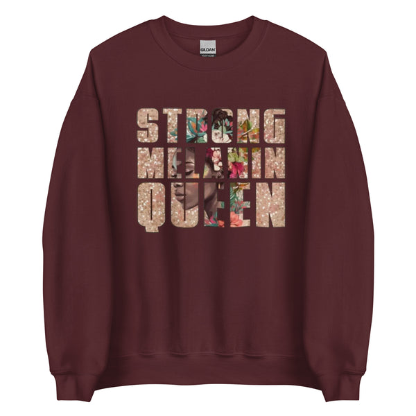 Strong Melanin Queen Unisex Sweatshirt