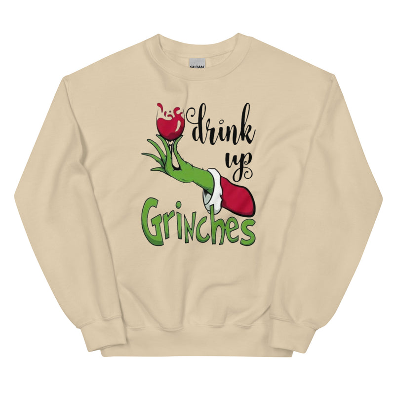 Drink Up Grinches Unisex Sweatshirt