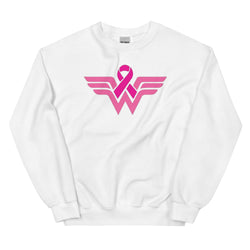 Wonder Woman Inspired Cancer Awareness Unisex Sweatshirt