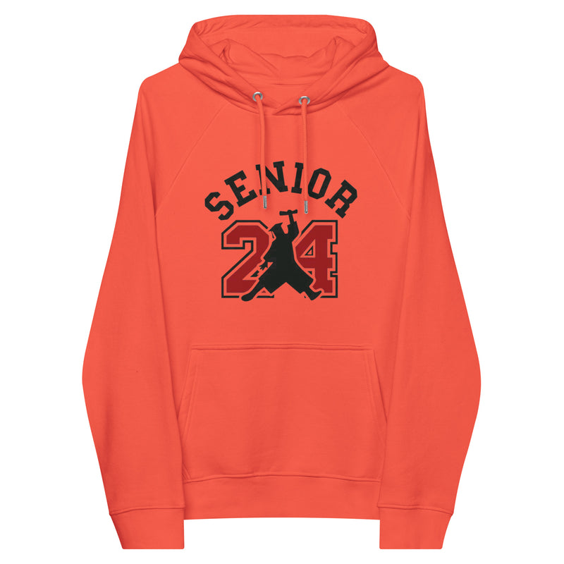 Class of 2024 Senior Unisex eco raglan hoodie