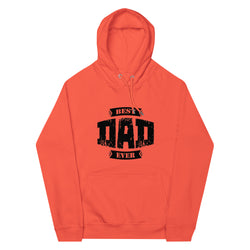 Best Dad Ever Unisex eco raglan hoodie