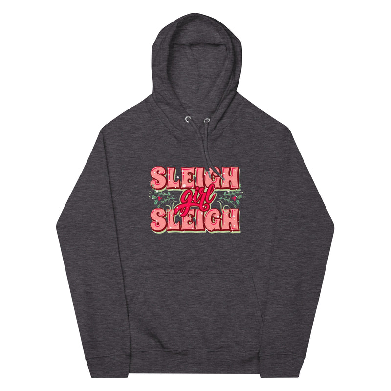 Sleigh Girl Sleigh Unisex eco raglan hoodie