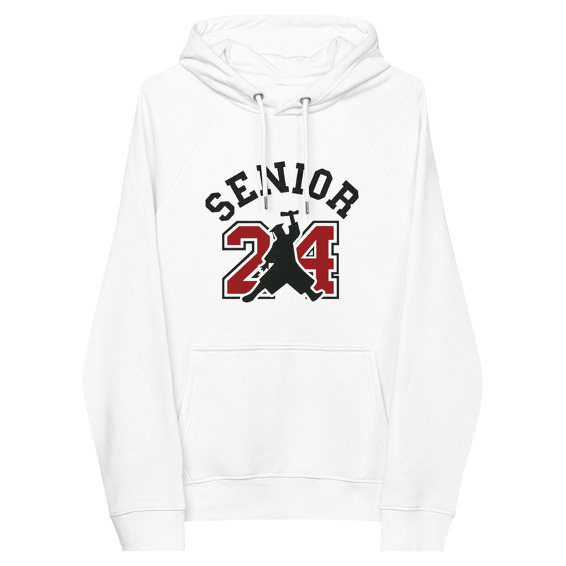 Class of 2024 Senior Unisex eco raglan hoodie