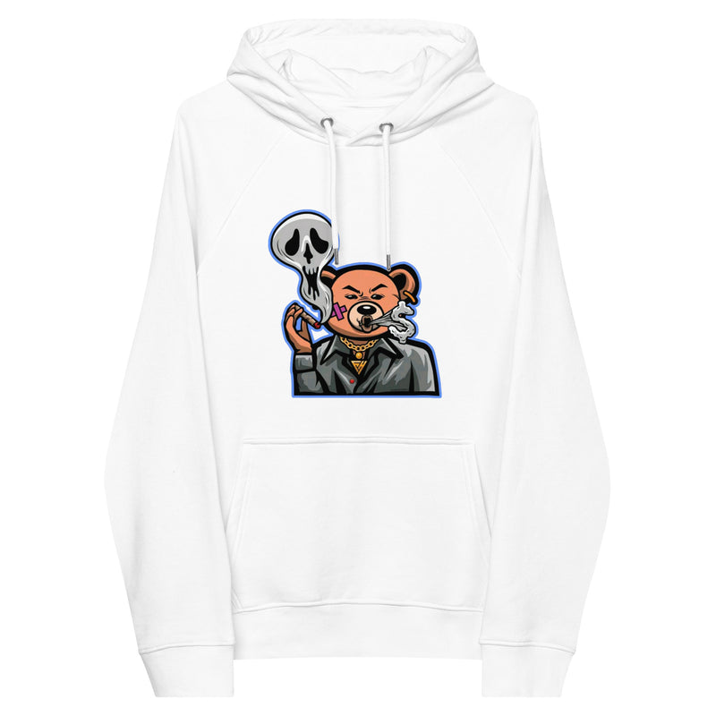 Smokey The Bear Unisex eco raglan hoodie
