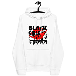 Black Girls Are Dope Unisex eco raglan hoodie