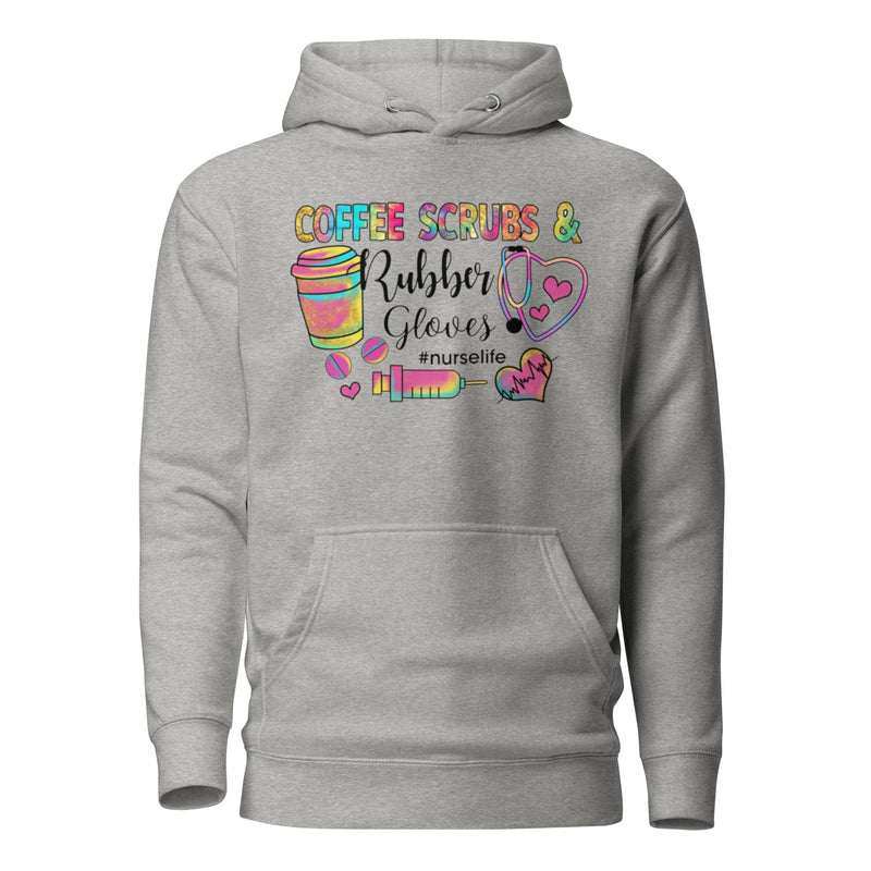 Coffee Scrubs and Rubber Gloves Unisex Hoodie