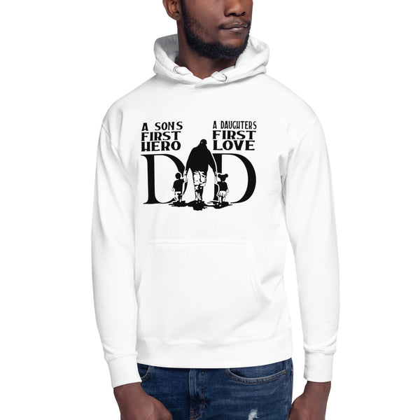 Dad A Son's First Hero Unisex Hoodie