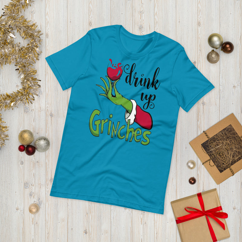 Drink Up Grinches Unisex t-shirt