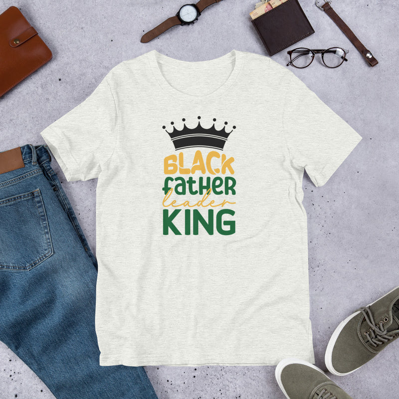 Black Father Leader King Unisex t-shirt