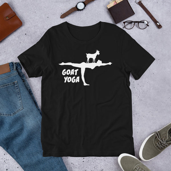 Goat Yoga Unisex t-shirt