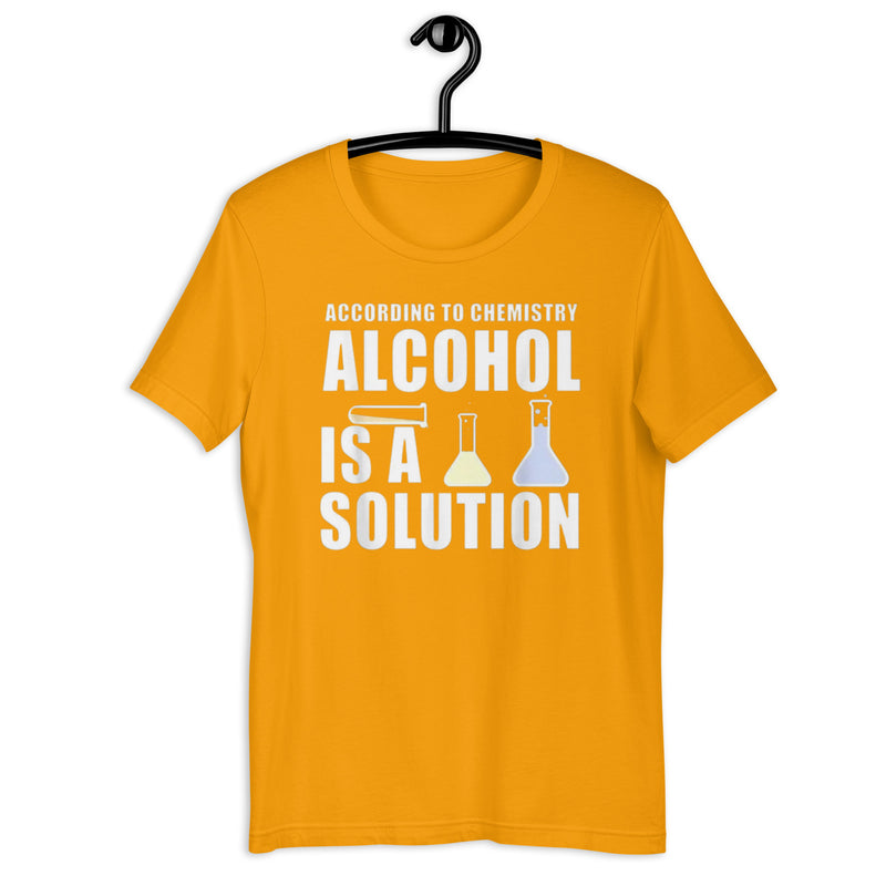 According To Chemistry Unisex t-shirt