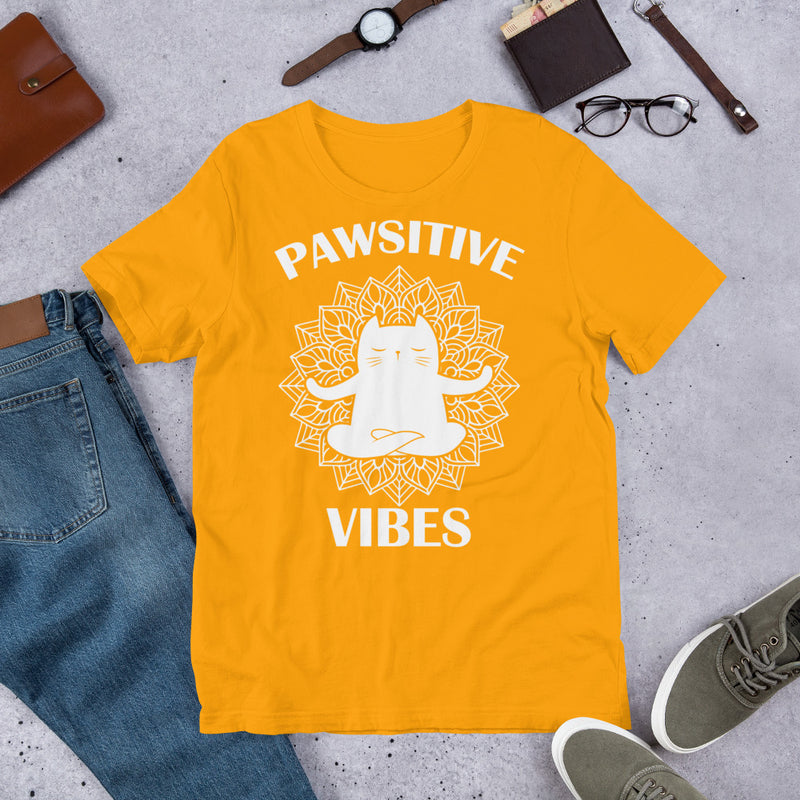 Pawsitive Vibes Unisex t-shirt