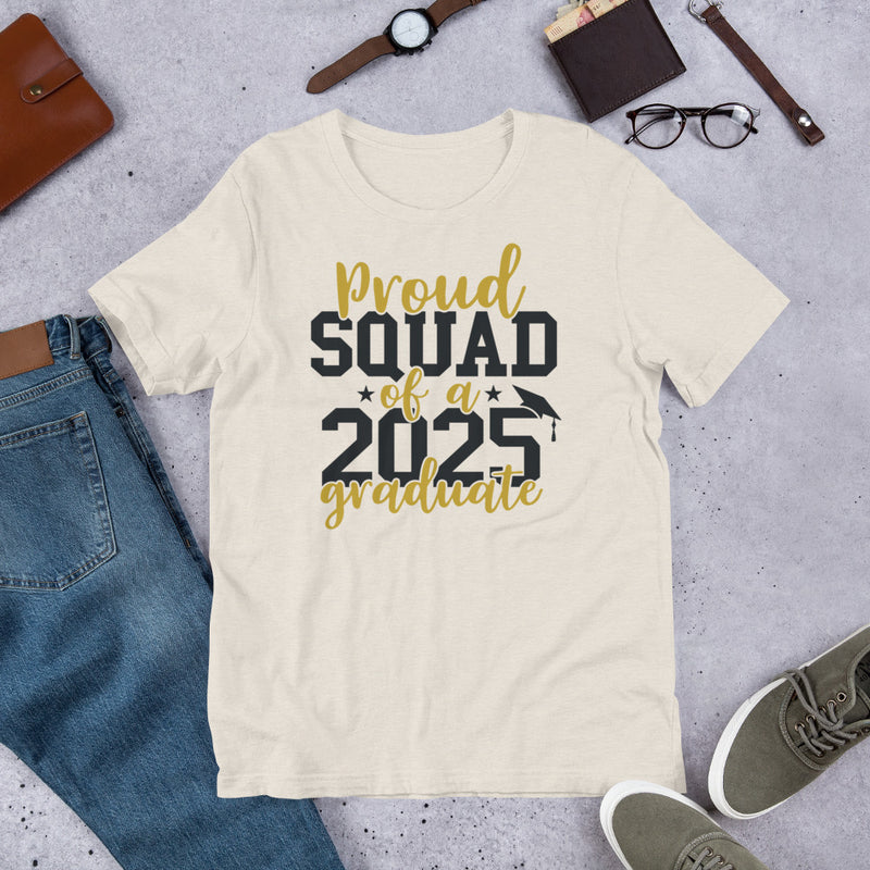 Proud Squad of a 2025 Senior Unisex t-shirt