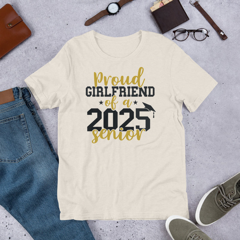 Proud Girlfriend of a 2025 Senior Unisex t-shirt