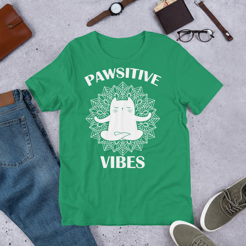 Pawsitive Vibes Unisex t-shirt