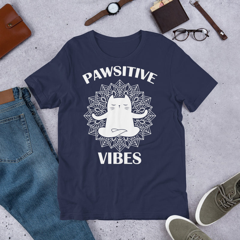 Pawsitive Vibes Unisex t-shirt