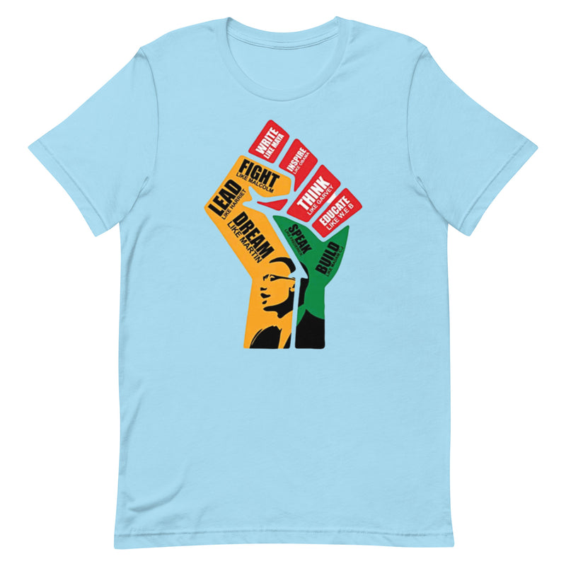 Fight Like Malcolm Unisex t-shirt