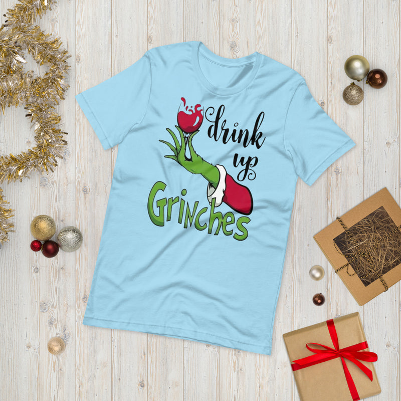 Drink Up Grinches Unisex t-shirt