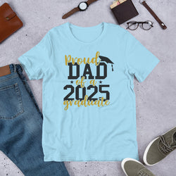 Proud Dad of a 2025 Grad Unisex t-shirt