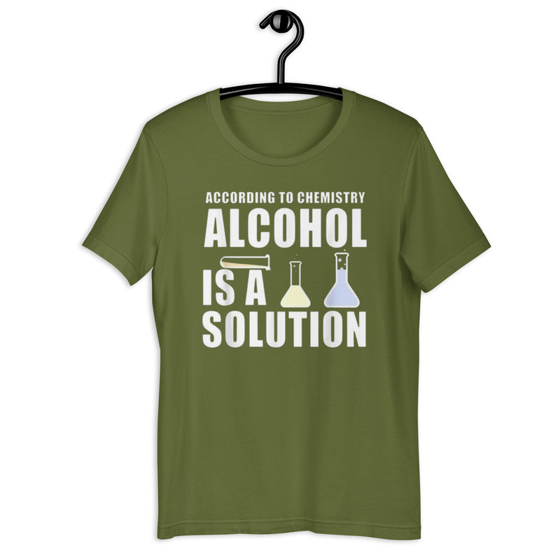 According To Chemistry Unisex t-shirt