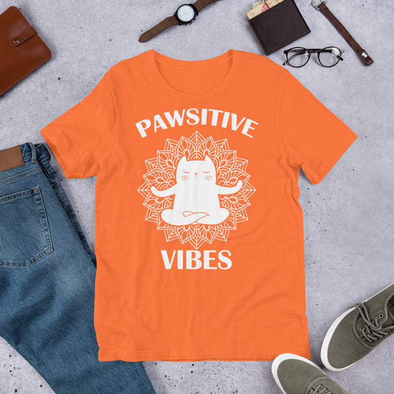 Pawsitive Vibes Unisex t-shirt