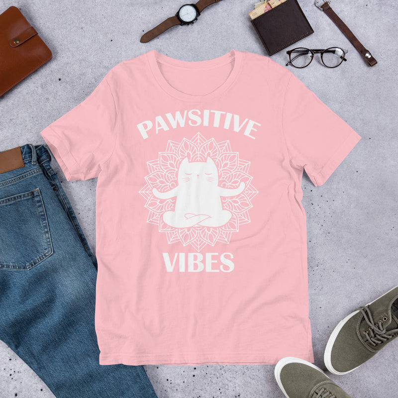 Pawsitive Vibes Unisex t-shirt