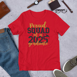 Proud Squad of a 2025 Senior Unisex t-shirt