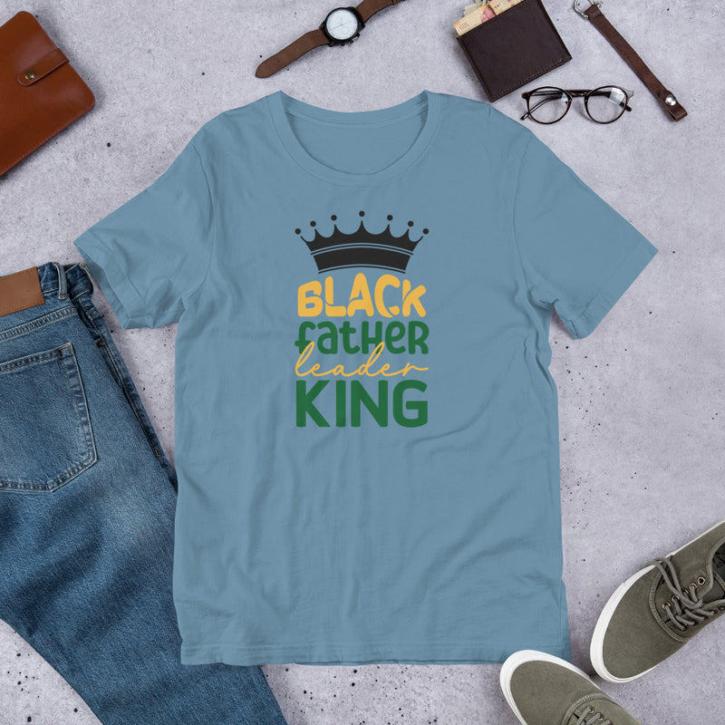 Black Father Leader King Unisex t-shirt