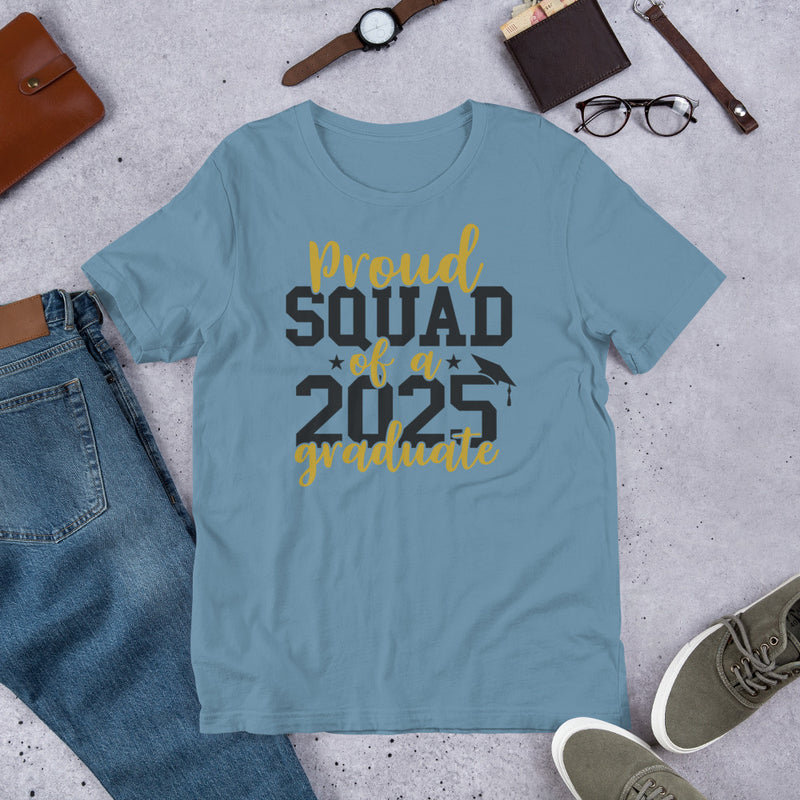 Proud Squad of a 2025 Senior Unisex t-shirt