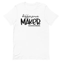 Difference Maker Unisex t-shirt