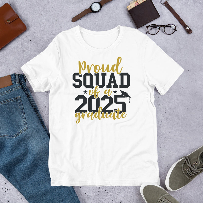 Proud Squad of a 2025 Senior Unisex t-shirt