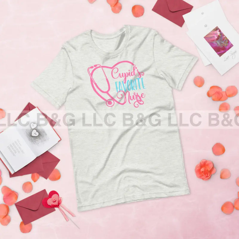 Valentine Cupid Favorite Nurse Unisex t-shirt