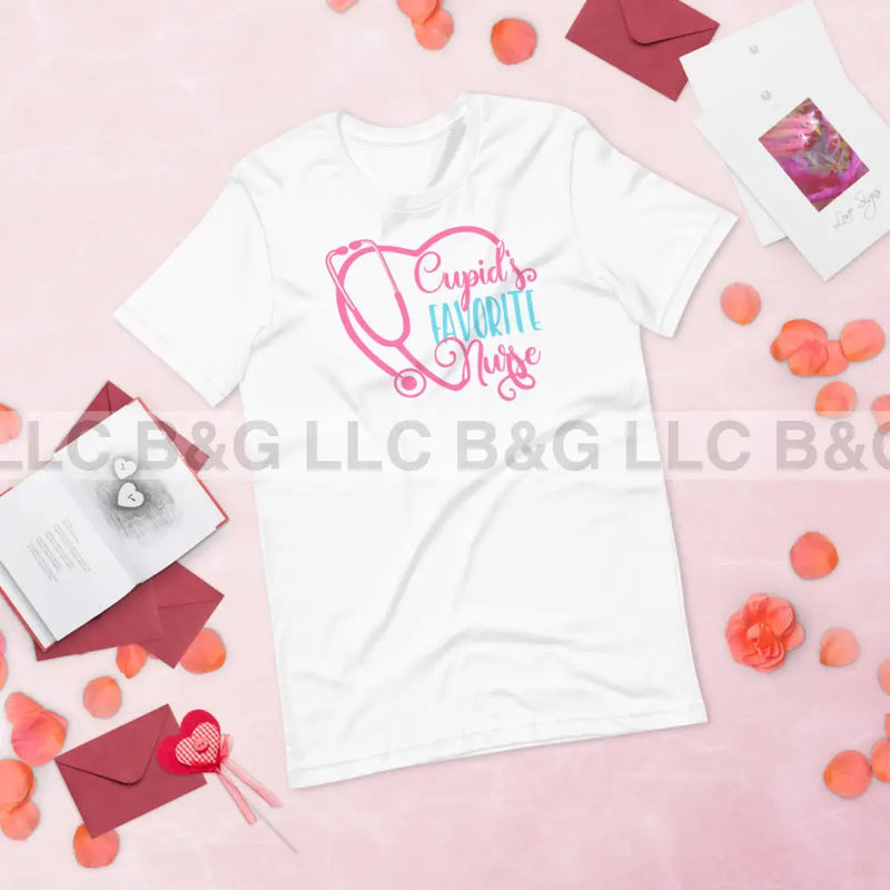 Valentine Cupid Favorite Nurse Unisex t-shirt