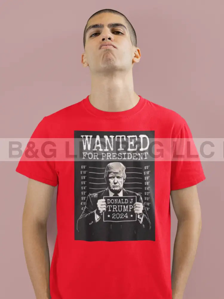 Wanted For President 2 Men's classic tee