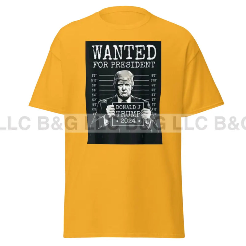 Wanted For President 2 Men's classic tee