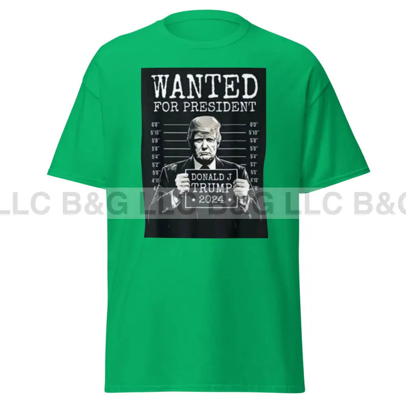 Wanted For President 2 Men's classic tee