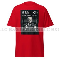 Wanted For President 2 Men's classic tee