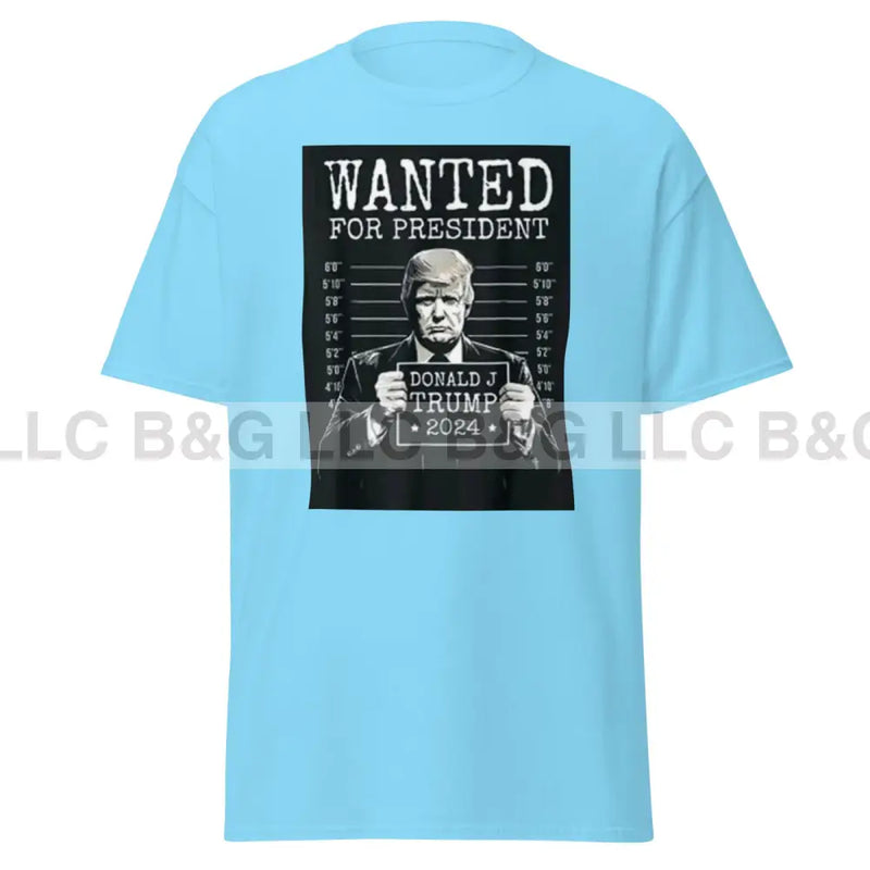 Wanted For President 2 Men's classic tee