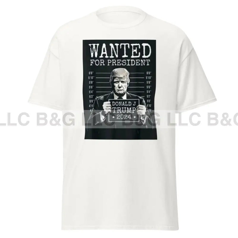 Wanted For President 2 Men's classic tee