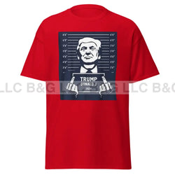 Wanted For President Middle Finger Men's classic tee