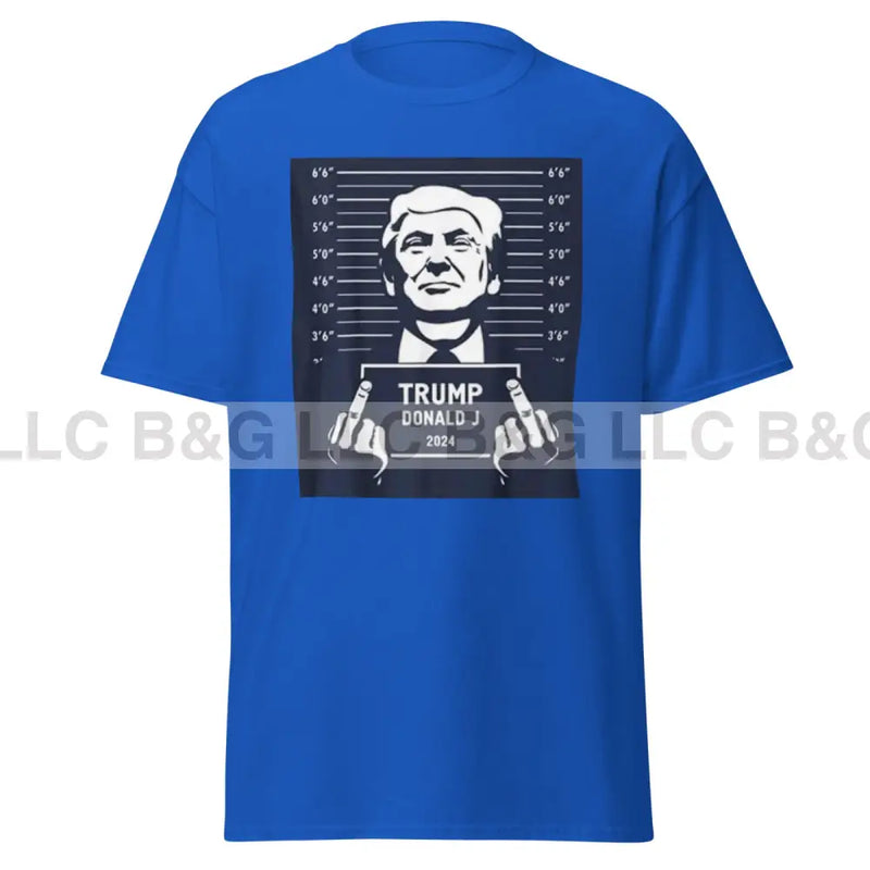 Wanted For President Middle Finger Men's classic tee