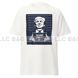 Wanted For President Middle Finger Men's classic tee