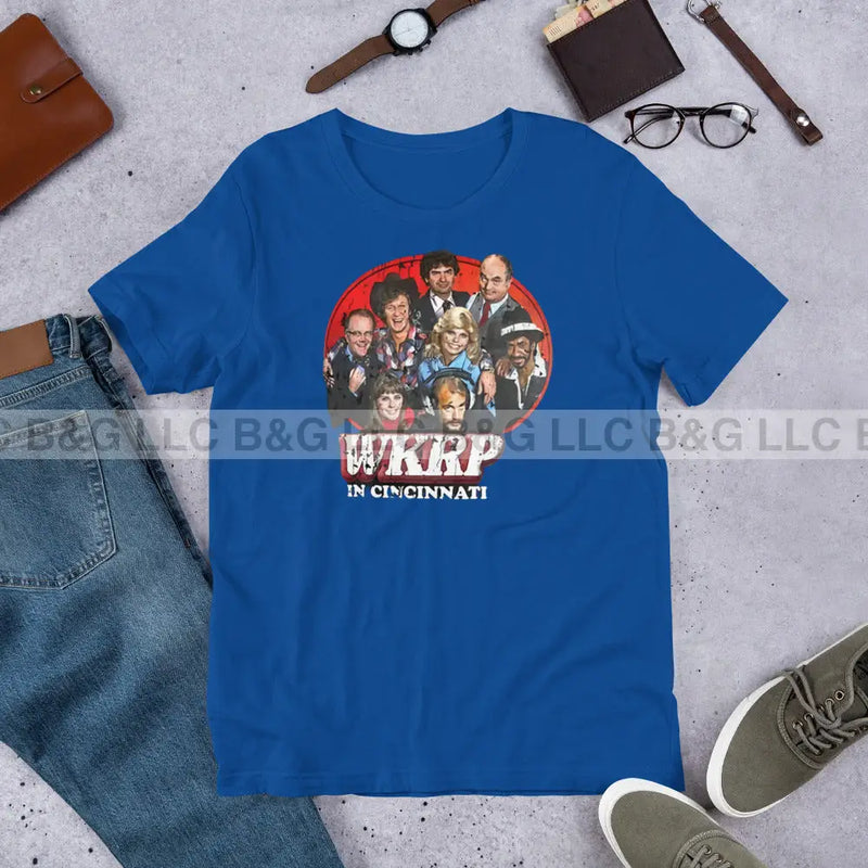 Wkrp In Cincinati Unisex T-Shirt True Royal / S