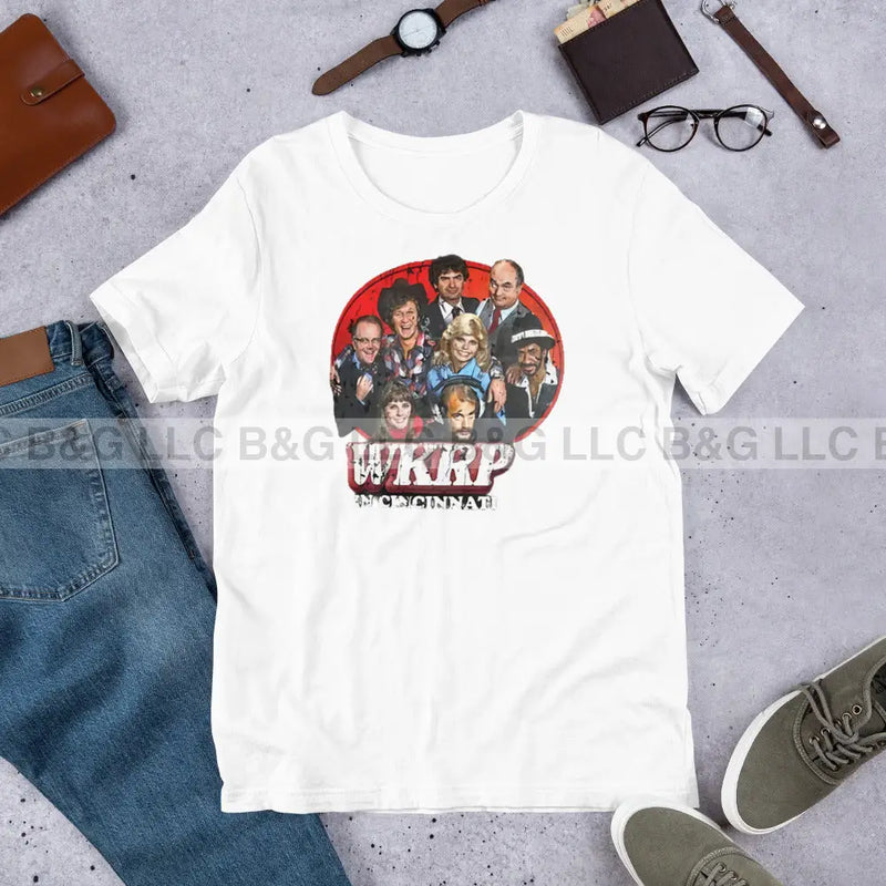 Wkrp In Cincinati Unisex T-Shirt White / Xs