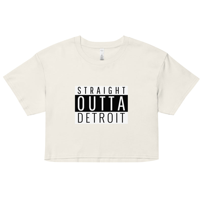 Straight Outta Detroit Crop Top